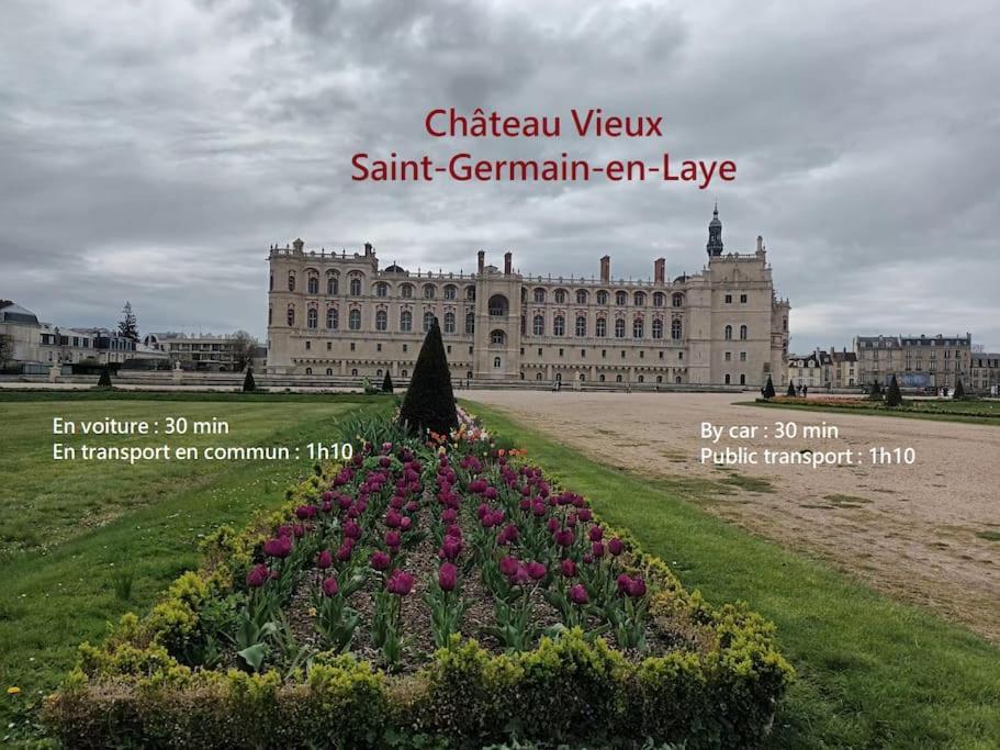 Appartement 4 Pieces - La Rose Des Yvelines - Classe 3 Etoiles Trappes Exterior foto